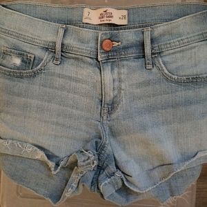 Hollister jean shorts